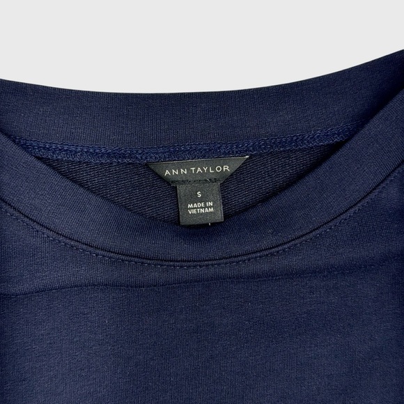 Ann Taylor Puff Sleeve Sweatshirt Size Small - Picture 8 of 13